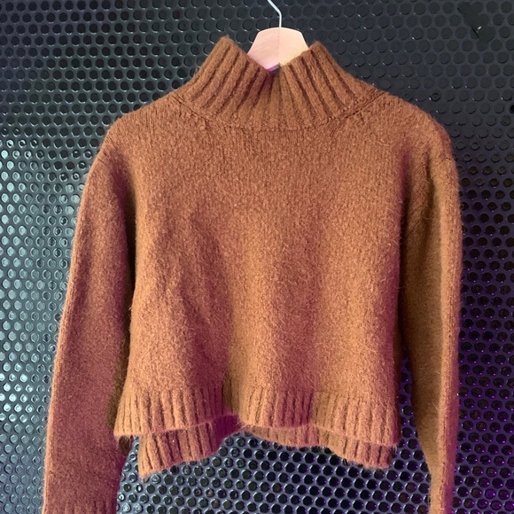 Soft Brown Turtleneck - Picture 1 of 2